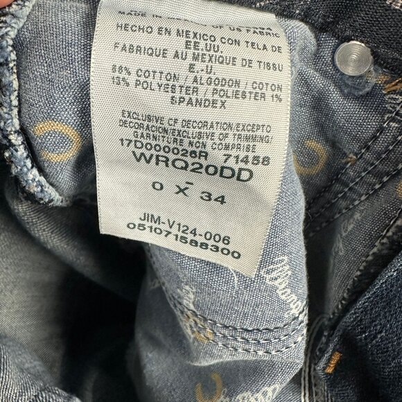 Wrangler Q-Baby Womens No-Gap Waistband Bootcut Jeans Size 0X34 Blue Stretch Den - Picture 3 of 16